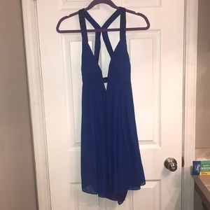 Cache dress, beautiful blue, justabove knee length